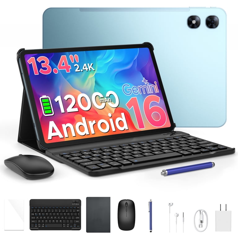 POCKAM P13 Pro Tablet, 13.4 inch Tablet, 48GB RAM 256GB ROM