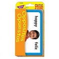 thumbnail image 1 of Trend Enterprises T-23038BN Opposites Pocket Flash Cards - Pack of 6, 1 of 1