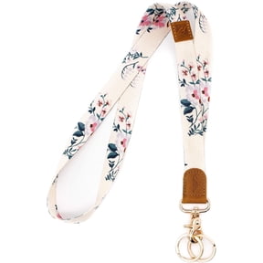 POCKT Cool Neck Lanyard for Keys, Wallets and ID Badge Holders, Key Chain Holder for Men and Women | Bloom