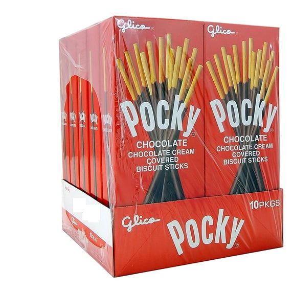 POCKY CHOCOLATE 10CT 1.41OZ (One Pack)