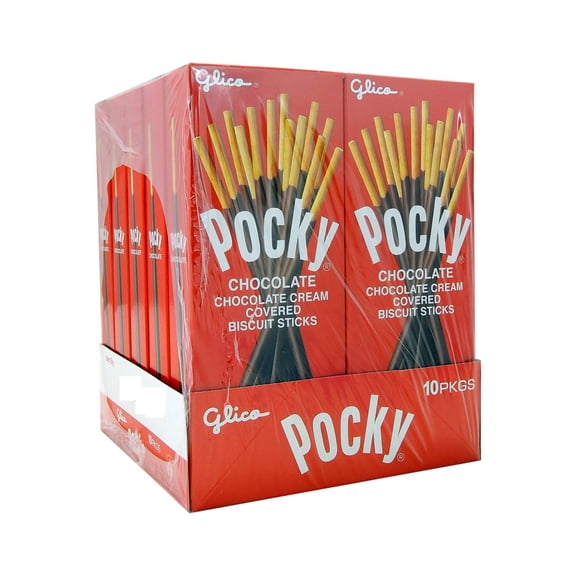 POCKY CHOCOLATE 10CT 1.41OZ - SET OF 2