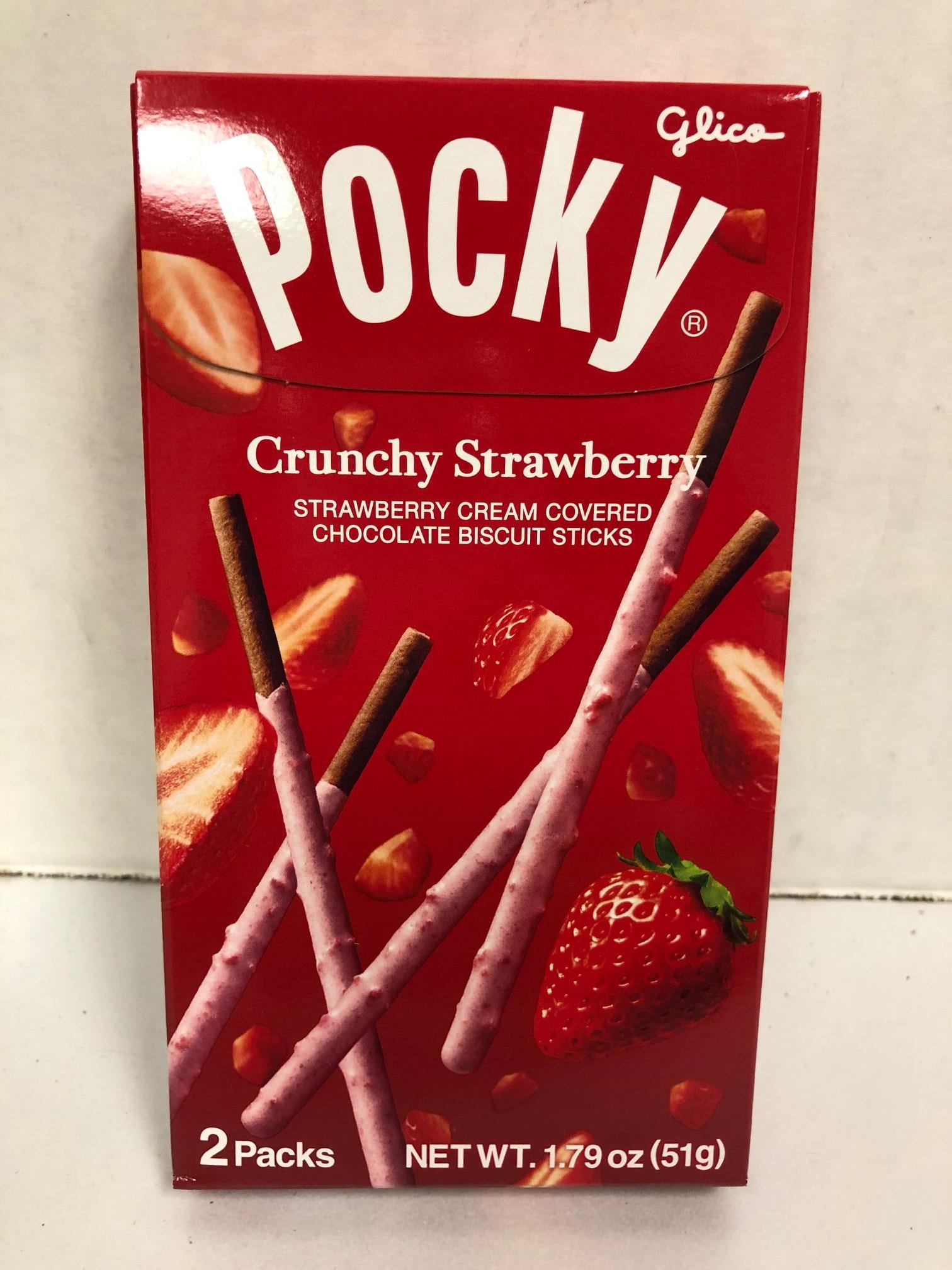 Pocky 70g Biscuit Sticks Chocolate Strawberry Coockie N Cream