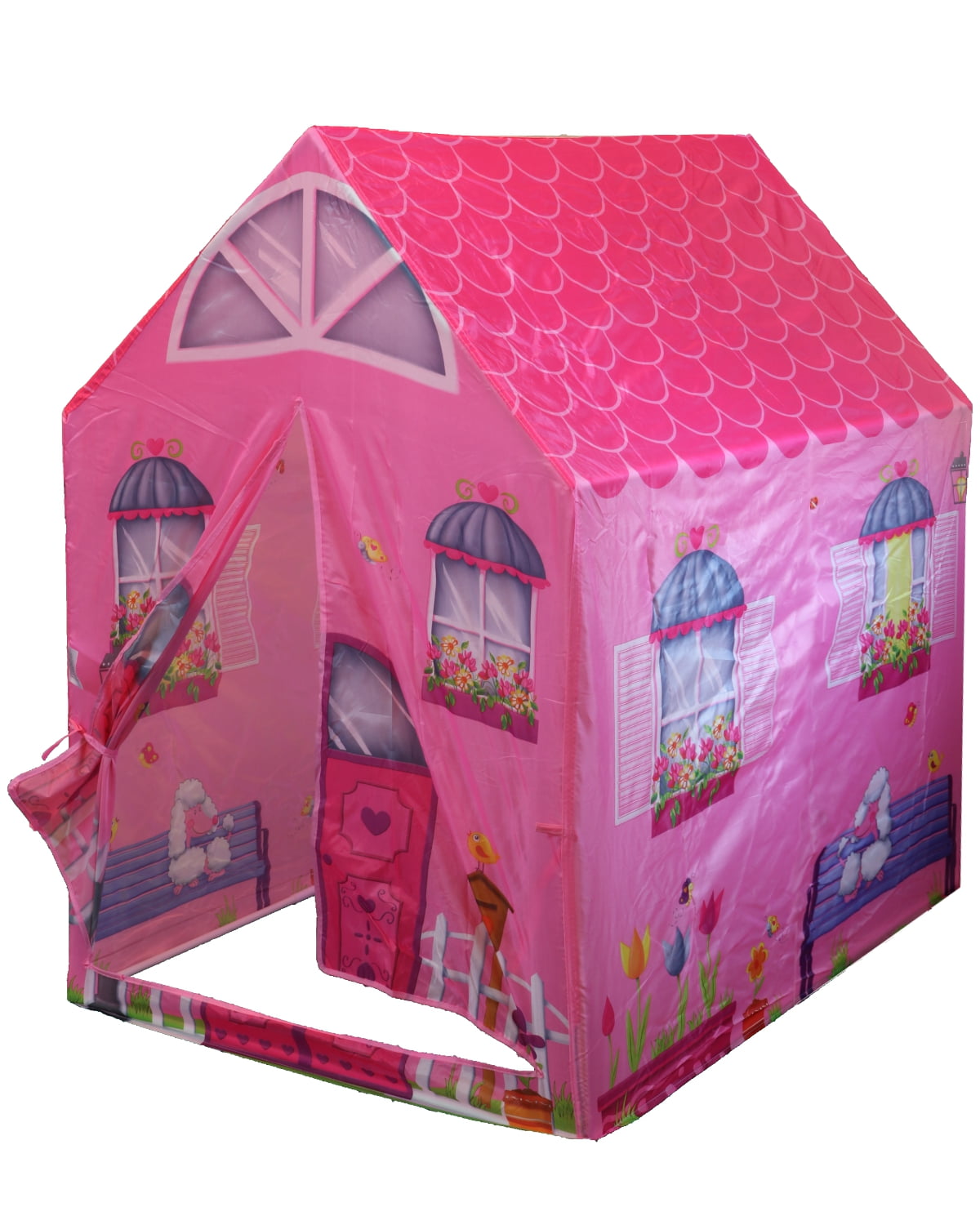 POCO DIVO Cottage Playhouse Girl City House Kids Secret Garden