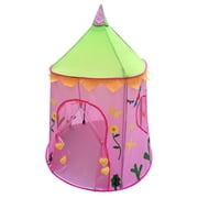 POCO DIVO Princess Castle Wonderland Fairy Palace Girls Pink Play House Kids Tent