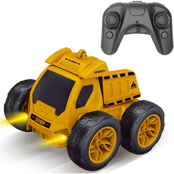 <new_title>Poco Divo Stunt Dumper Tumbling RC Bigfoot Dump Truck</new_title>