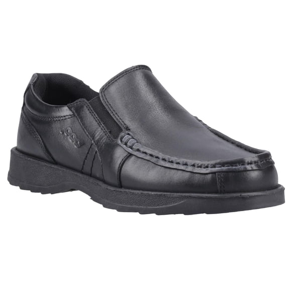 POD Boys Nyle Leather School Shoes
