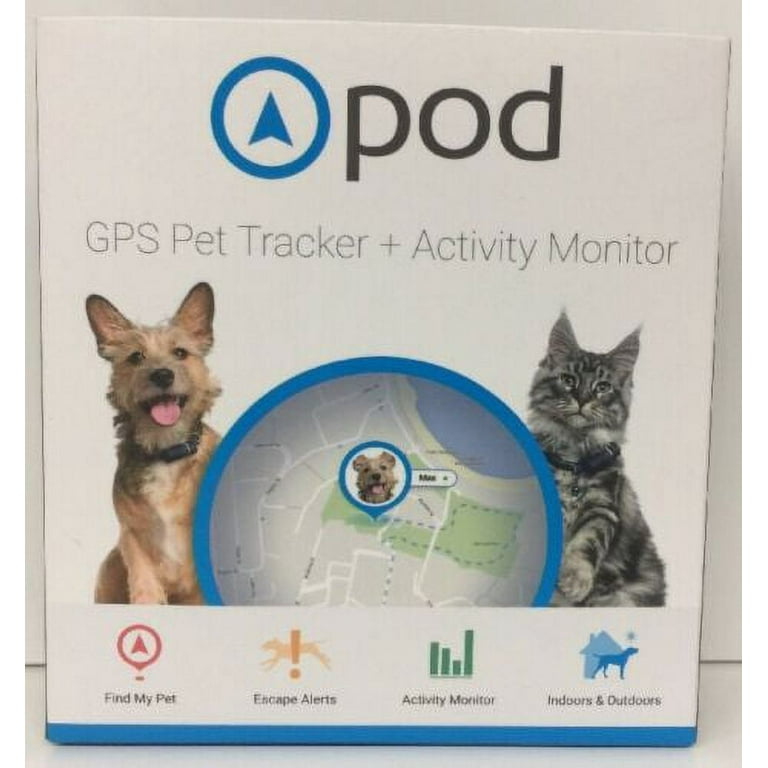POD GPS Pet Tracker Activity Monitor for Dogs Cats