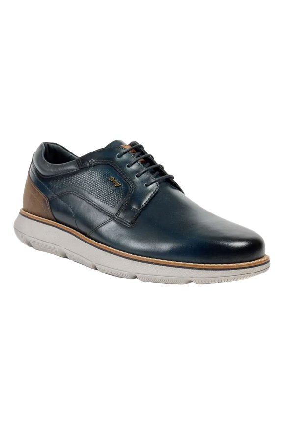 Mens Finch Italian Leather Casual Derby Shoes