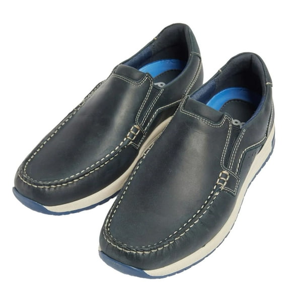 POD Mens Sean Italian Leather Boat Shoes