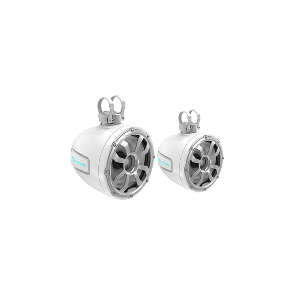 8" 2-Way Marine Tower Speaker (White) - POD8F4W