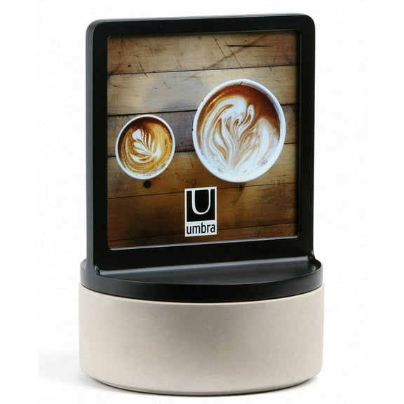 PODIUM BLACK Photo Display Container by Umbra - 4x4