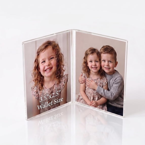 Photo Feams PODJEH-2.5 x 3.5 Picture Frame - Wallet Size Picture Frames Mini Photo ...