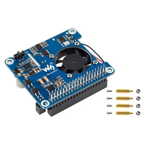 POE HAT (C) for Raspberry Pi 4B/3B+, Power Over Ethernet HAT, Support IEEE 802.3Af/At-Compliant Network