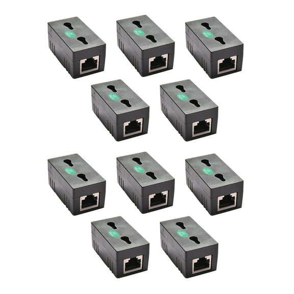 POE Injector Splitter 10/100Mbps Ethernet Data Rate, 5V-48V/2A Voltage, Pack of 10