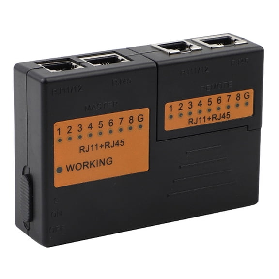 POE Multifunctional Tester Mini RJ45 Cable Tester Lan Ethernet Network RJ11 RJ12 CAT5 6 7 UTP LAN Cable Testing Tester