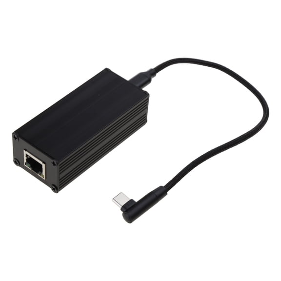 POE Network Card DC5V/9A Out UsbC with Ethernet 10/100Mbps Wired-Broadband