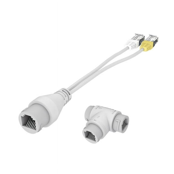POE Splitter 1-To-2 Saving Network Cable Three-way RJ45 Connector For Security Camera Router Wrieless Security Camera