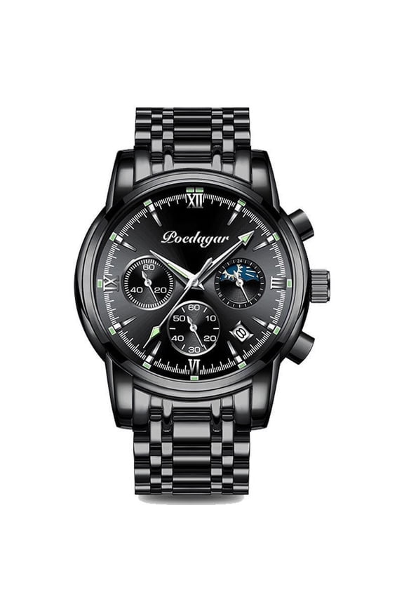 Fashion Casual Mens Watches Top Brand Luxury Leather Blue Clock Male Sport Wristwatch Waterproof Quartz Watch