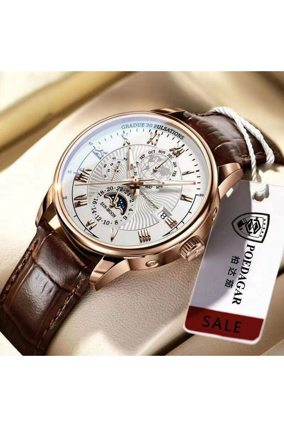 Fashion Date Quartz Men Watches Top Brand Luxury Waterproof Luminous Man Clock Military Leather Sport Mens Wrist Watch