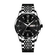 POEDAGAR Fashion Men Watch Top Brand Luxury Waterproof Date Quartz Watches Mens Military Leather Clock Sport Man Wristwatch