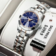 POEDAGAR Luxury Ladies Watches Fashion Casual Stainless Steel Luminous Waterproof Quartz Womens Watches Dress Clock Reloj Mujer