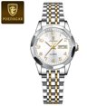 thumbnail image 1 of POEDAGAR Luxury Ladies Wristwatch Waterproof Luminous Date Week Women Quartz Watch Stainless Steel Women's Watches Female Reloj, 1 of 13