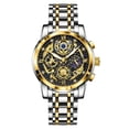 thumbnail image 1 of POEDAGAR Luxury Man Watch Waterproof Luminous Chronograph Date Stainless Steel Quartz Male Watches Reloj, 1 of 6