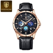 POEDAGAR Luxury Man Wristwatch Luminous Waterproof Chronograph Date Men Watch Stainless Steel Mens Quartz Watches Reloj Hombre
