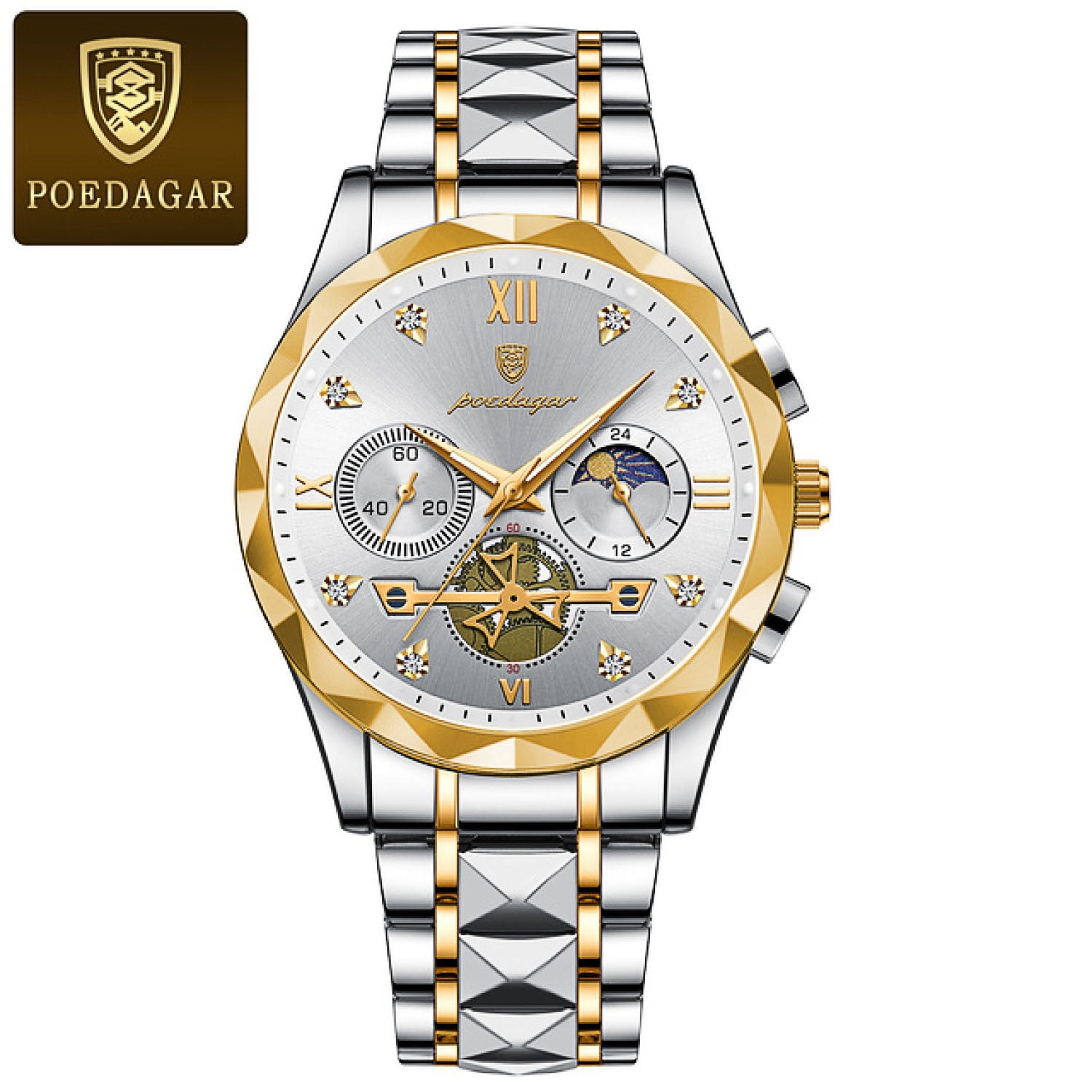 Gold White