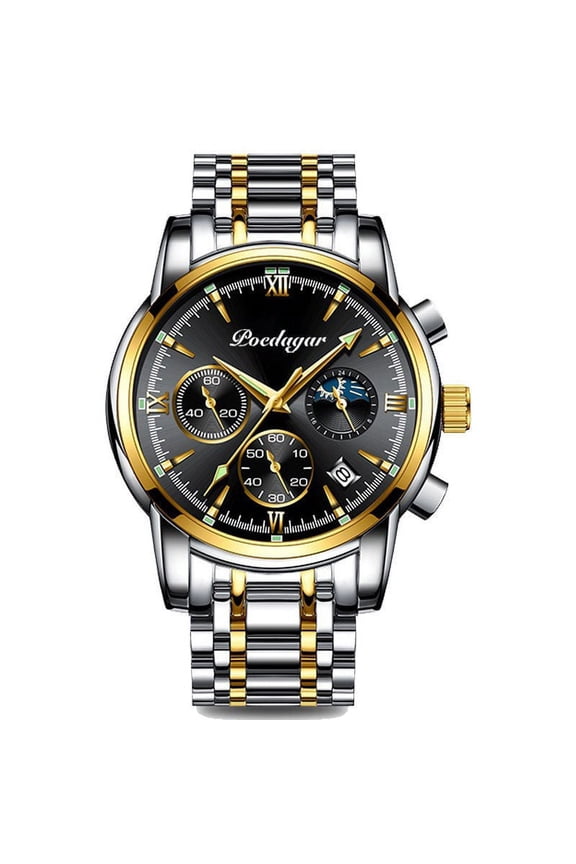 Luxury Men Mechanical Wristwatch Genuine Leather Automatic Sports Chronograph Men Watches Top Brand Business Clock