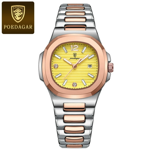 POEDAGAR Luxury Woman Watch Sports Quartz Ladies Watch for Women Waterproof Luminous Date Female Clock Dress Women's Watches box
