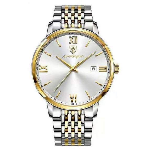 POEDAGAR Men Watch Fashion Chronograph Top Brand Luxury Men's Wristwatch Waterproof Luminous Business Quaztz Date Sport Watches