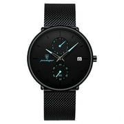 POEDAGAR Men Watch Fashion Chronograph Top Brand Luxury Mens Wristwatch Waterproof Luminous Business Quaztz Date Sport Watches