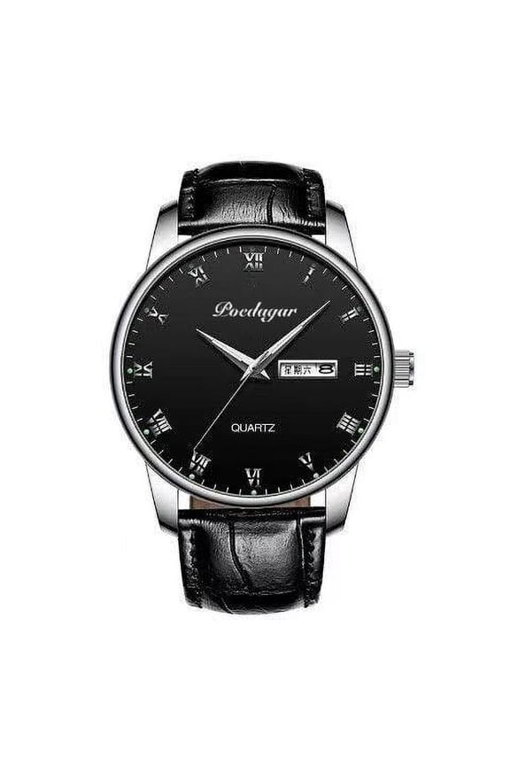 Men Watch Stainless Steel Business Watches Top Brand Luxury Quartz Men's Wristwatch Waterproof Luminous Date Week Man