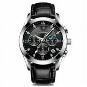 POEDAGAR Men Watch Top Brand Luxury Automatic Mechanical Watches Waterproof Luminous Business Stainless Stain Mens Wristwatch