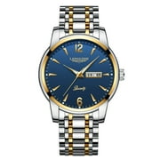 POEDAGAR Watch Men Stainless Steel Business Date Clock Waterproof Luminous Watches Mens Top Luxury Sport Quartz Wristwatch