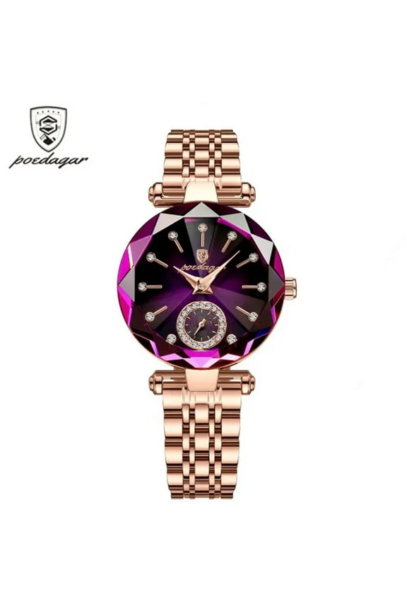Watch for Women Luxury Jewelry Design Rose Gold Steel Quartz Wristwatches Waterproof Fashion Swiss Brand Ladies Watches