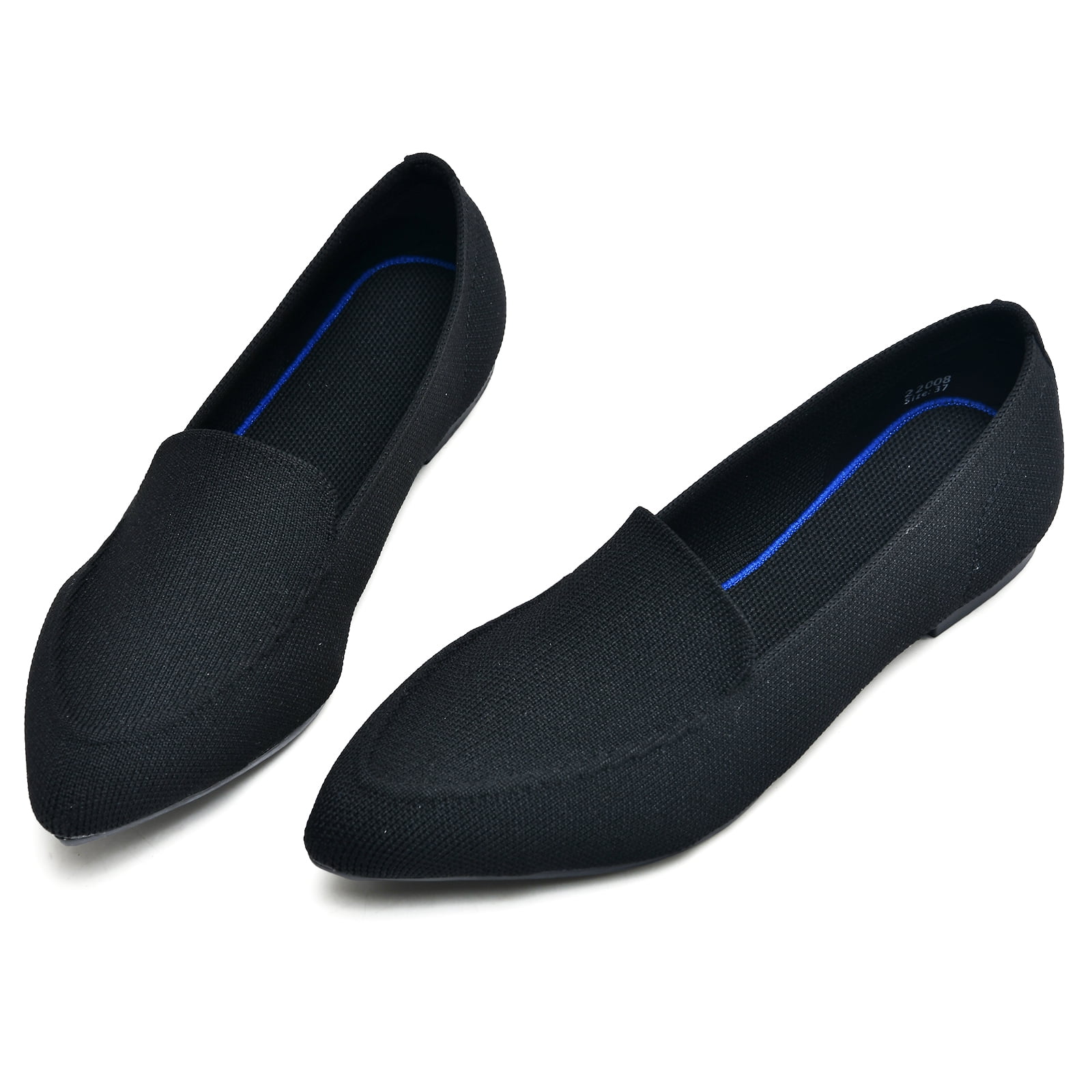 POEMLADY Women's Shoes Casual Loafers Slip on Flat Ballet Comfortable