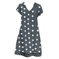 POETANCE Cheap clothes Women's Casual Dress Women's lace dress Spring