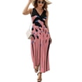 thumbnail image 1 of POETIC FLAMINGO DANCE Sleeveless Dress dresses for woman summer dress Aesthetic clothing, 1 of 6