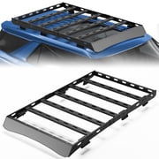 POFENZE For 2020-2025 Ford Explorer Roof Rack Heavy Duty 69" Roof Rack for Ford Explorer 800LB Capacity Cargo Basket Carrier for Camping, Overlanding, Road Trip