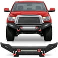 thumbnail image 1 of POFENZE Front Bumper for 2007-2013 Toyota Tundra Full Width Bumper w/144W Light Bar, 2x18w Lights, 1 of 7