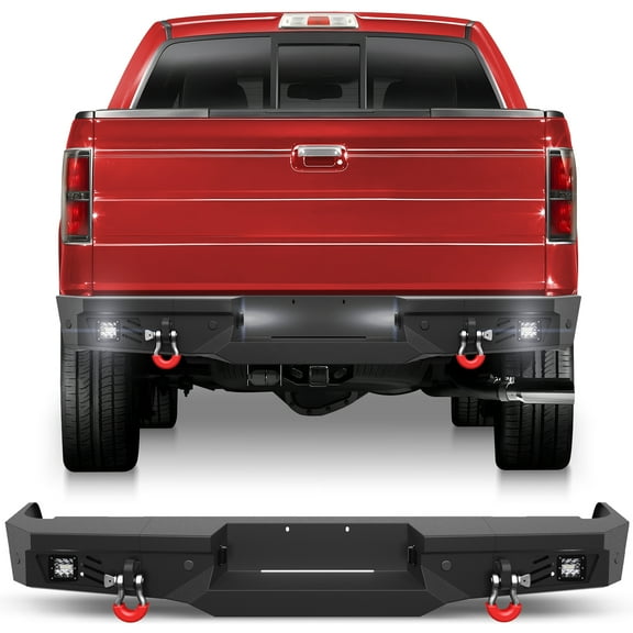 POFENZE Rear Bumper for 2009-2014 Ford F150