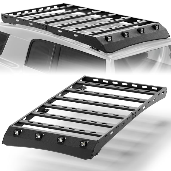 POFENZE Roof Rack Compatible for 2006-2014 Toyota FJ Cruiser Roof Cargo Carriers with Cross Bars