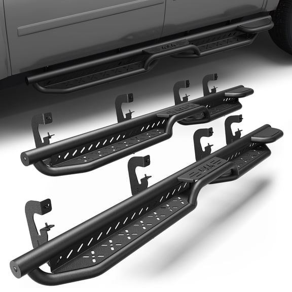 POFENZE Running Boards Side Steps for 2006-2020 Chevy Suburban Black Step Bars