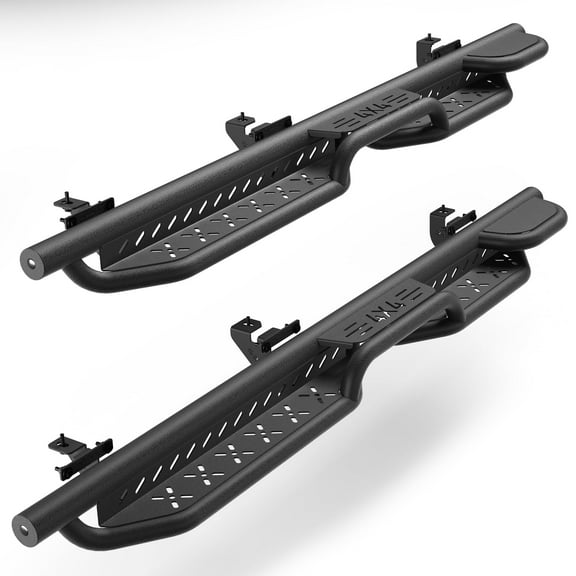 POFENZE Running Boards for 2007-2018 Jeep Wrangler JK Side Steps for Jeep Crew Cab 4 Doors Only