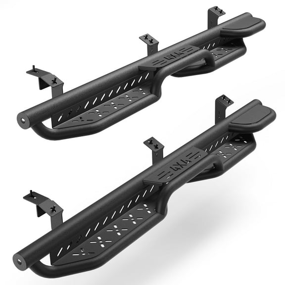 POFENZE Running Boards for Toyota 4Runner Crew Cab 2010-2024 Side Steps for Truck Black Nerf Bar