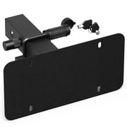 POFENZE Trailer Hitch License Plate Holder Bracket for 2  Hitch Receivers for Trucks/SUV/RV/Trailer