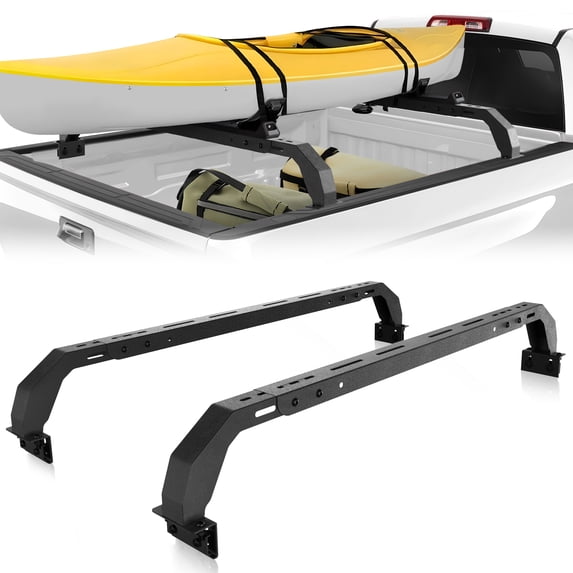 POFENZE Truck Ladder Bed Racks Adjustable Truck Rack for Kayak ...