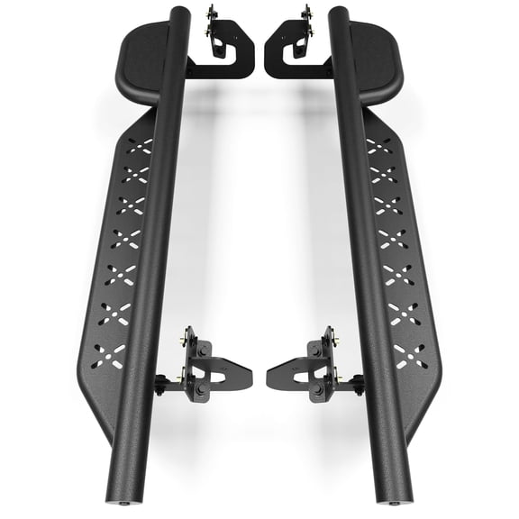 POFENZE for 2009-2014 Ford F150 Regular Cab Running Boards Side Steps Black Truck Steps F150 Accessories